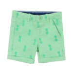 Βρεφική βερμούδα σταθερή για αγόρι πράσινο Funky 120-813102-1