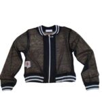 Παιδική ζακέτα μαύρη διαφάνεια κορίτσι Funky 120-509101-1