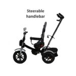 Ποδηλατάκι Τρίκυκλο 360° Chopper 6in1 Black Bebe Stars 814-188