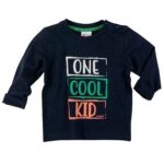 Βρεφική μπλούζα μακό μακρυμάνικη για αγόρι μπλε Funky 121-806102-2