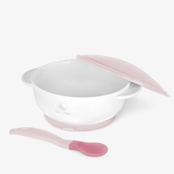 Μπωλ με Κουτάλι Ανίχνευσης Θερμότητας Pink Kikka boo 31302040076