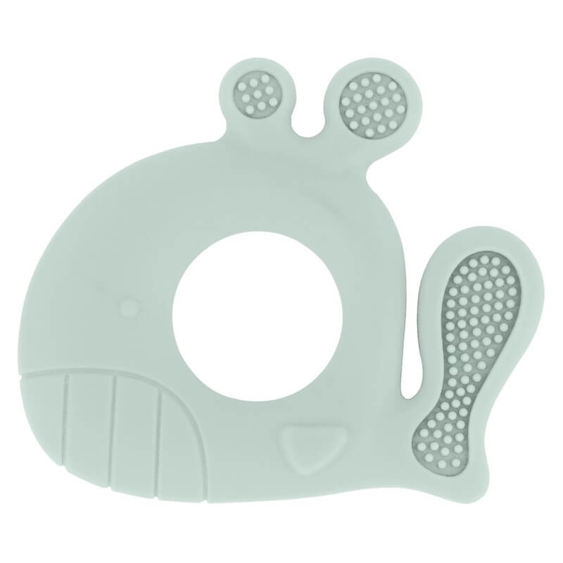 Μασητικό Οδοντοφυΐας Σιλικόνης Kikka boo Whale Mint 31303020047