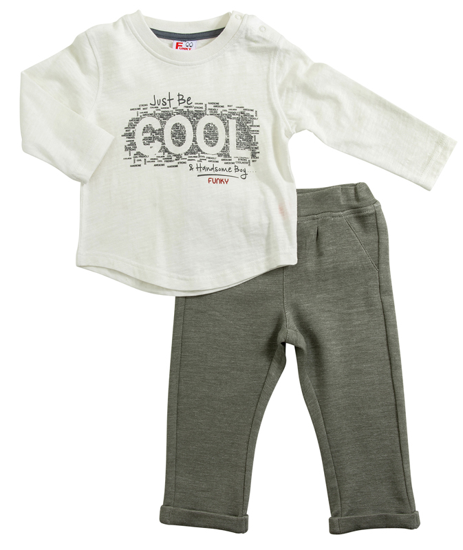 Σετ μπλούζα-παντελόνι funky για αγόρι μηνών τύπος 222-895104-1