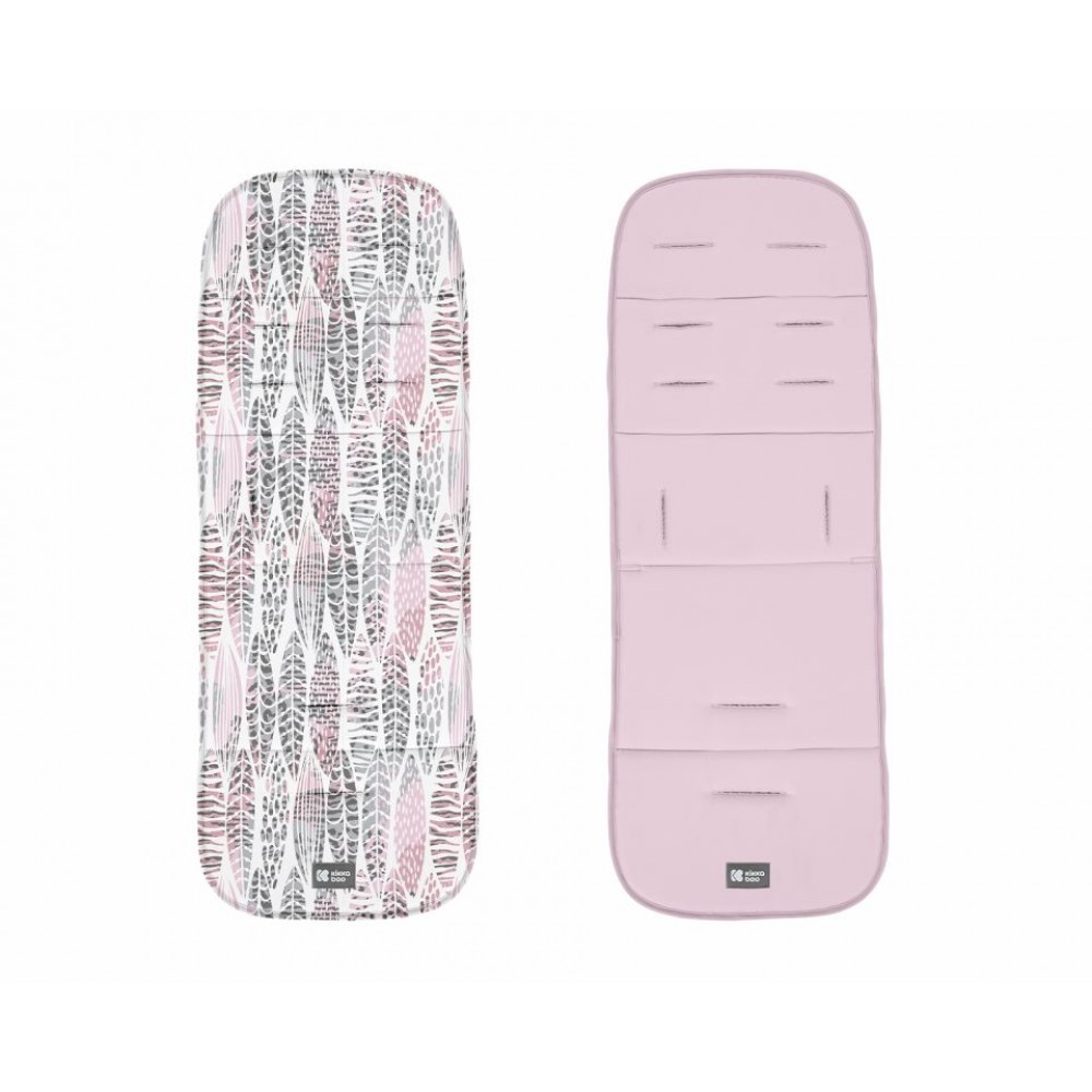Kikka Boo Κάλυμμα Καροτσιού - Leaves Pink 31108040085