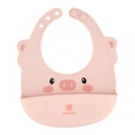 Kikka Boo Σαλιάρα Σιλικόνης Pink 31303030009