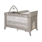 Παρκοκρέβατο Lorelli Noemi 2 Layer Plus, String Elephant 10080562157