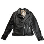 Παιδικό δερμάτινο μπουφάν κορίτσι μαύρο Gang 221416