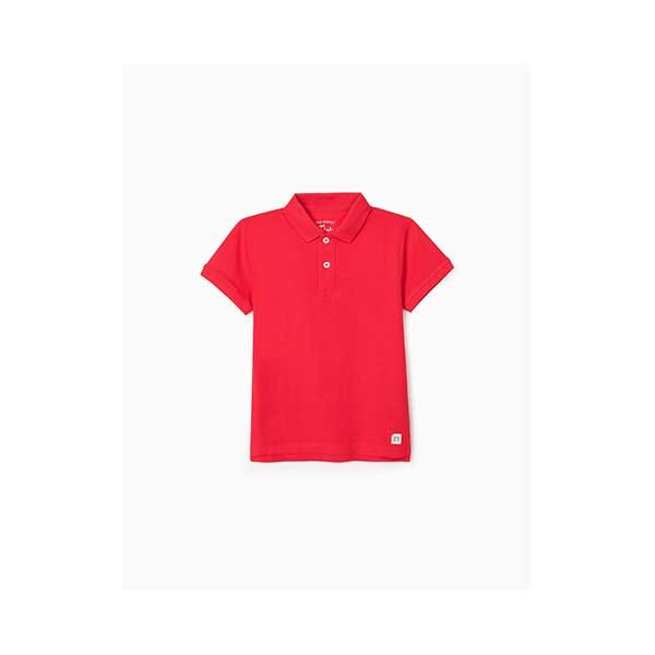 Μπλούζα κοντομάνικη polo κόκκινο για αγόρι Zippy 31040425032