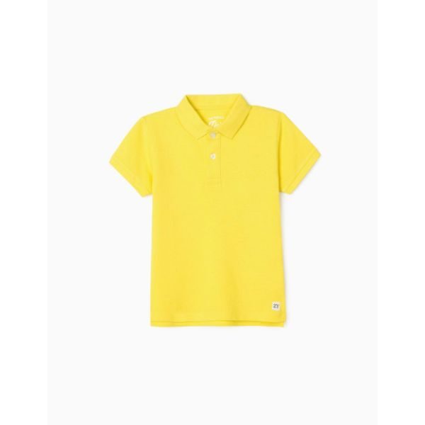 Μπλούζα κοντομάνικη polo κίτρινη για αγόρι Zippy 31040425033