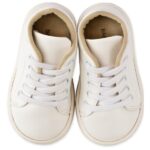 Παπούτσια Βαπτιστικά Δερμάτινα Sneakers Λευκά BABYWALKER BS3030
