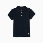 Βρεφική μπλούζα polo κοντομάνικη για αγόρι μπλε Zippy 31043478006