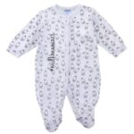 Βρεφικό φορμάκι μακό μακρυμάνικο για αγόρι λευκό FUNKY 122-050104-1