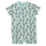 Βρεφικό φορμάκι μακό κοντομάνικο αγόρι βεραμάν FUNKY 122-050132-1