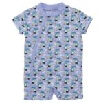 Βρεφικό φορμάκι μακό κοντομάνικο αγόρι μπλε FUNKY 122-050132-2