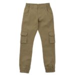 Παιδικό παντελόνι cargo για αγόρι κάμελ FUNKY 122-111101-1