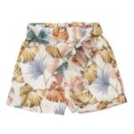 Παιδικό σορτς καλοκαιρινό για κορίτσι φλοράλ FUNKY 122-532113-1