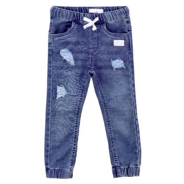 Παντελόνι για κορίτσι τζιν-μπλε FUNKY 122-712100-1