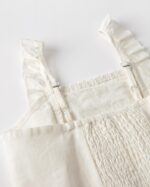 Μπλούζα αμάνικη crop top για κορίτσι σε χρώμα εκρού ZIPPY 31040630021-4