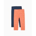 Κολάν 2pack κοραλί-μπλε κορίτσι ZIPPY 31040696030