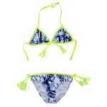 Παιδικό μαγιό μπικίνι κορίτσι μπλε tie-dye Funky 122-0502-2