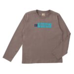 Παιδική μπλούζα μακό μακρυμάνικη για αγόρι coffee Funky 223-106110-2