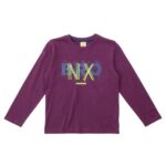 Παιδική μπλούζα μακό μακρυμάνικη για αγόρι βυσσινί Funky 223-106121-1