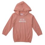 Παιδικό φόρεμα μακρυμάνικο φούτερ αχνούδιαστο mistryrose Funky 223-728100-2