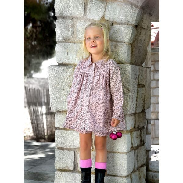 Φόρεμα για κορίτσι ροζ τύπος funky 223-729111-1