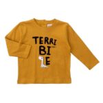 Βρεφική μπλούζα μακό μακρυμάνικη για αγόρι μελί FUNKY 223-806102-1