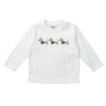 Βρεφική μπλούζα μακό μακρυμάνικη για αγόρι εκρού FUNKY 223-806109-2