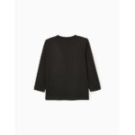 Μπλούζα μακρυμάνικη για αγόρι μαύρο BATMAN ZIPPY ZKBAP0303_22113