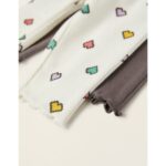Κολάν βρεφικά 2pack για κορίτσι γκρί-λευκό ZIPPY ZNGAP0401_22008