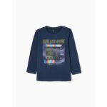 Μπλούζα μακρυμάνικη για αγόρι μπλε ZIPPY ZKBAP0303_22119_2