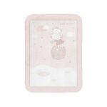 Κουβέρτα Κούνιας Hippo Dream βελουτέ Ροζ Kikka Boo 110x140εκ. 31103020122