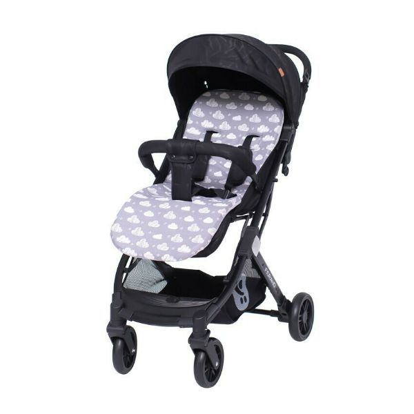 Στρωματάκι Καροτσιού Lorelli Cosy Travel Memory Abstract Leaves 34x82x8εκ. Beige 20040415002