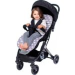 Στρωματάκι Καροτσιού Lorelli Cosy Travel Memory Abstract Leaves 34x82x8εκ. Beige 20040415002
