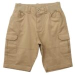 Βερμούδα σταθερή για αγόρι σε χρώμα μπεζ FUNKY 123-113101-1