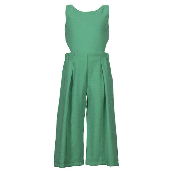 Ολόσωμη φόρμα για κορίτσι πράσινο χρώμα M&B FASHION 1851
