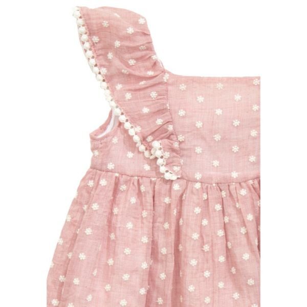 Φόρεμα καλοκαιρινό σε χρώμα ροζ FUNKY 123-729108-2