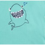 Βρεφικό σετ καλοκαιρινό για αγόρι aqua-μπλε FUNKY 123-801105-2