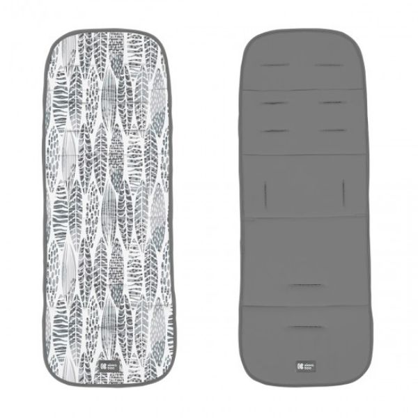 Kikka Boo Κάλυμμα Καροτσιού - Leaves Grey 31108040127