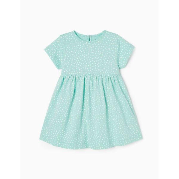 Βρεφικό φόρεμα καλοκαιρινό aqua green κορίτσι ZIPPY ZBGAP0501_23017