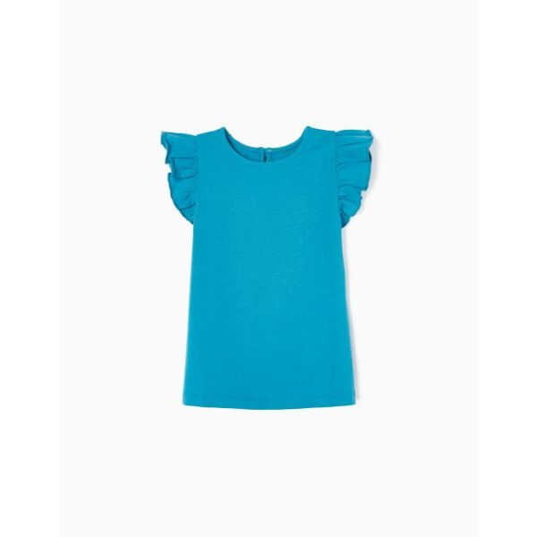 Μπλούζα αμάνικη για κορίτσι σε μπλε χρώμα ZIPPY ZKGAP0303_23064 _3
