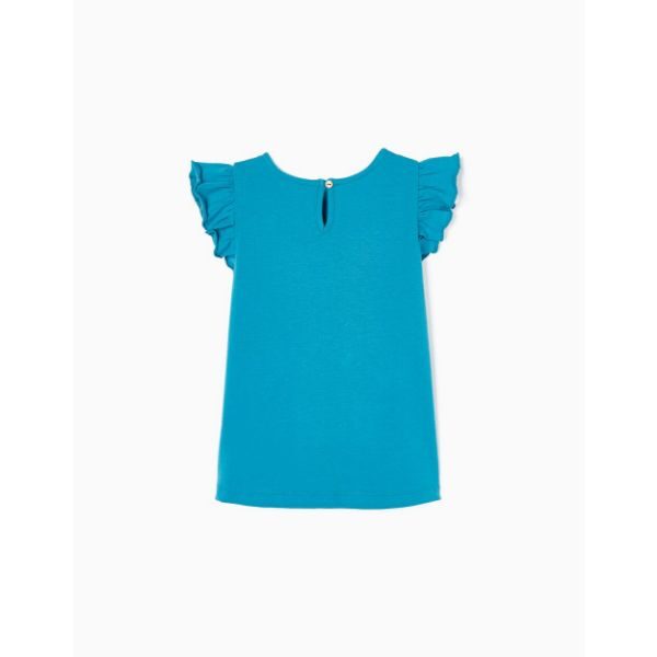 Μπλούζα αμάνικη για κορίτσι σε μπλε χρώμα ZIPPY ZKGAP0303_23064 _3