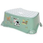 Σκαλοπάτι Βοηθητικό Μπάνιου step stool funny farm πράσινο Lorelli 10130380315