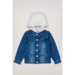 Τζιν μπουφάν για αγόρι σε σκούρο μπλε χρώμα Zippy ZKBAP0102_23001