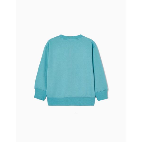 Μπλούζα φούτερ για αγόρι σε χρώμα γαλάζιο ZIPPY ZKBAP0202_23003