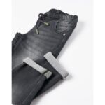 Παντελόνι τζιν για αγόρι μαύρο ZIPPY ZKBAP0401_23012