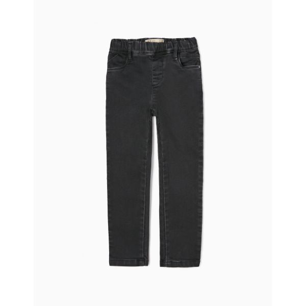 Παντελόνι τζιν για κορίτσια μαύρο ZIPPY ZKGAP0401_22008_1