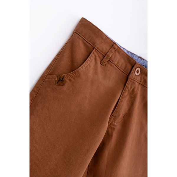 Παντελόνι για αγόρι σε χρώμα καφέ FUNKY 224-111100-2
